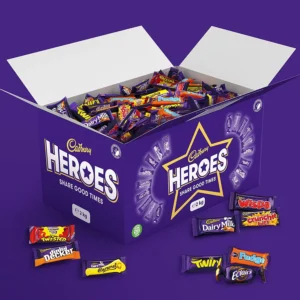 Cadbury Heroes Chocolate Bulk Sharing Box 2kg